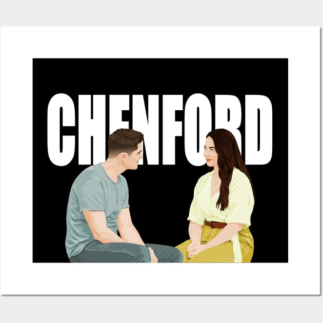 CHENFORD (white text) | The Rookie Wall Art by gottalovetherookie